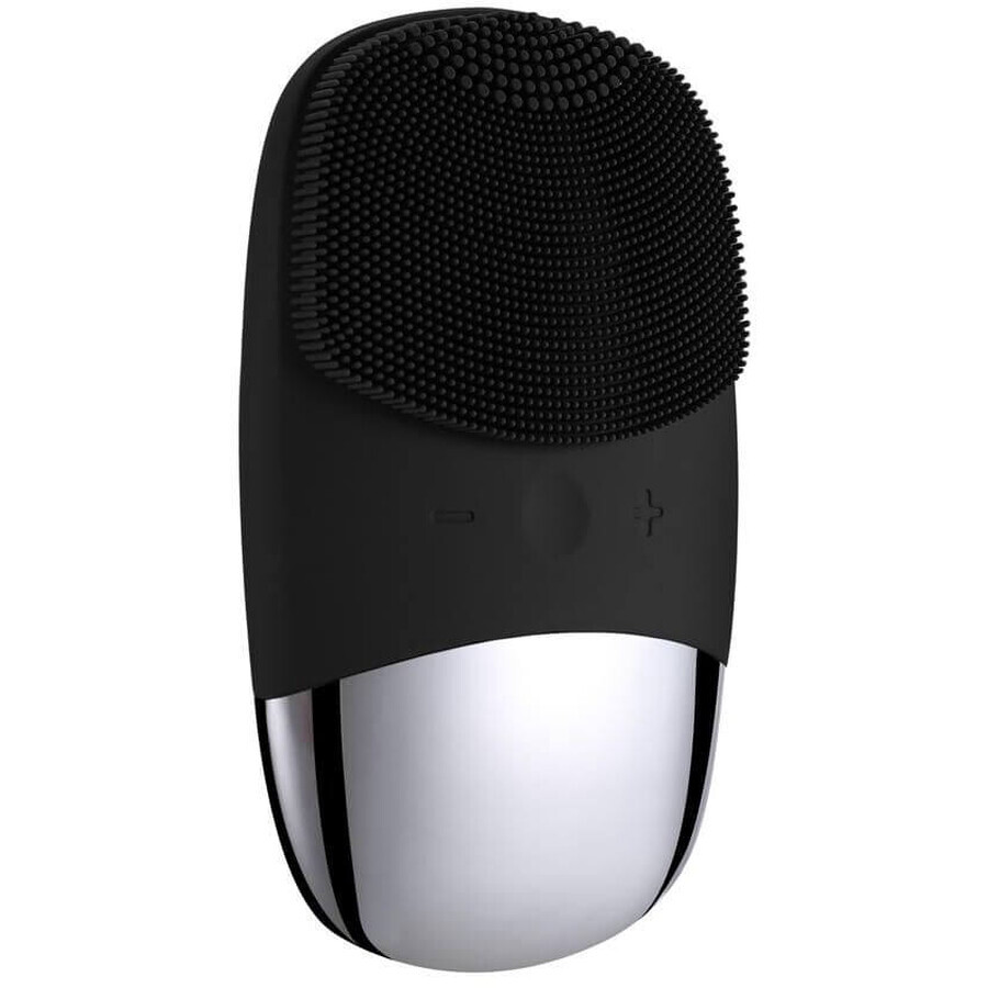 Palsar7 Silicone flat brush for skin cleansing (black)