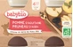 Babybio snack de frutas con manzana, ciruela 2 x 130 g