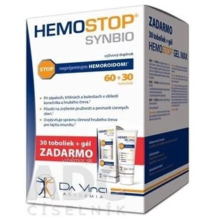 Hemostop SYNBIO 60+30 capsules + gratis gel 75 ml