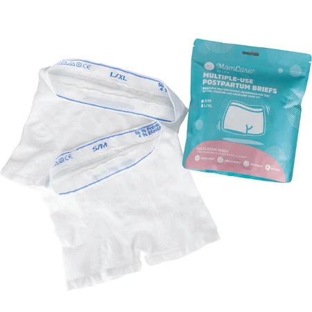 MomCare Bragas Postparto Reutilizables Talla. S-M 4 piezas