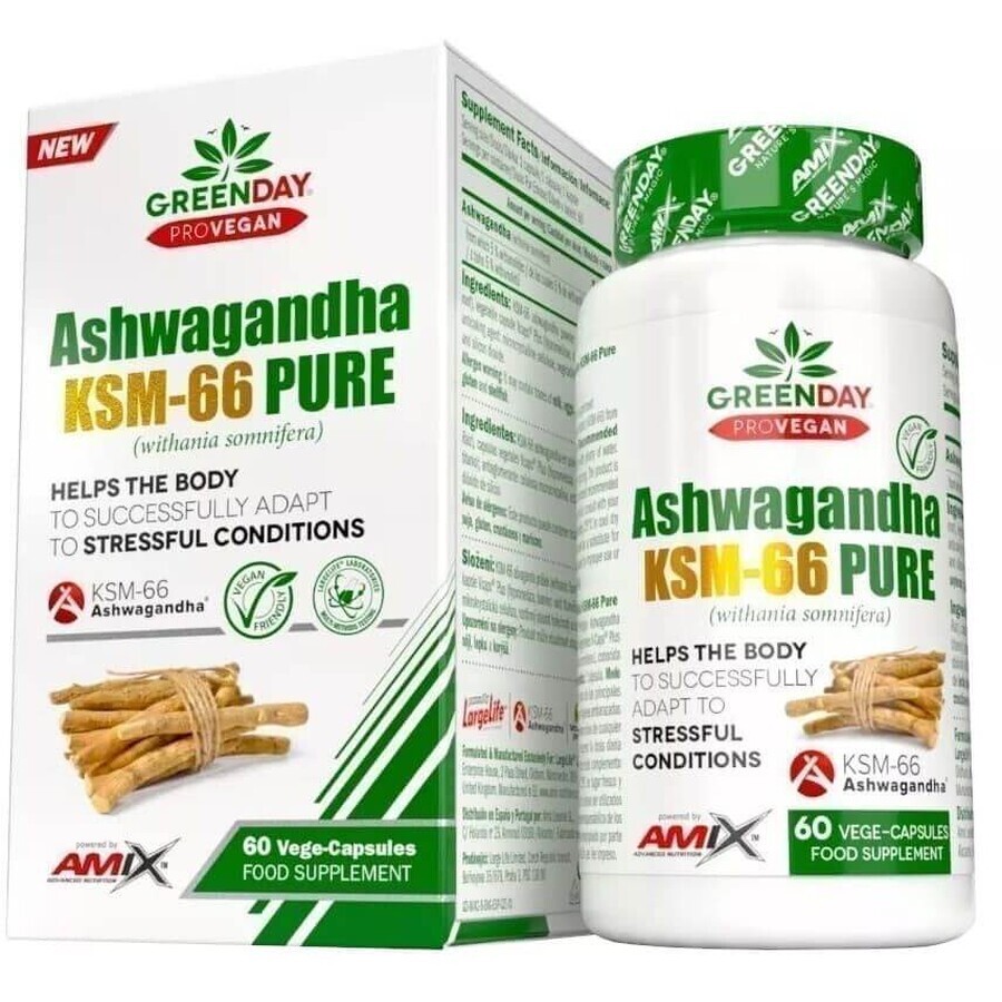 Amix ProVegan Ashwagandha KMS-66 Pure 60 capsules