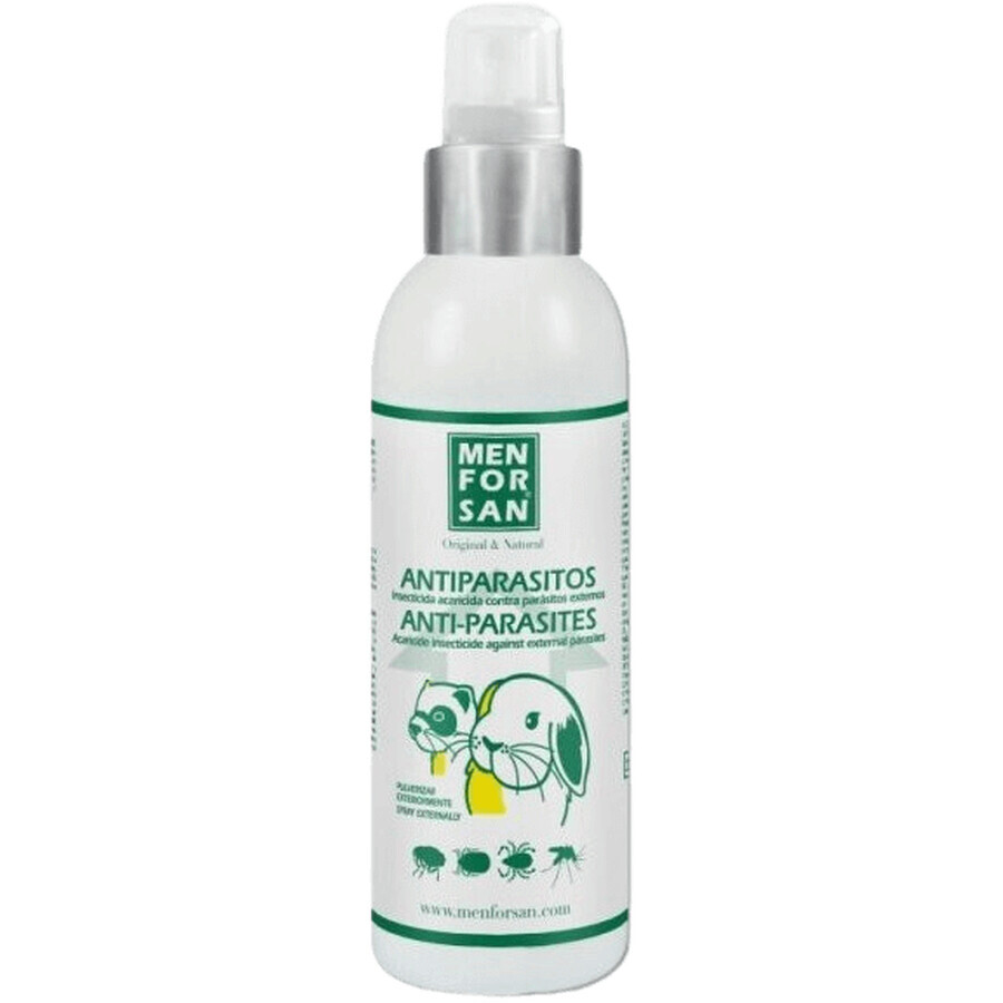 Menforsan Spray antiparasitaire et répulsif pour furets et rongeurs 125 ml