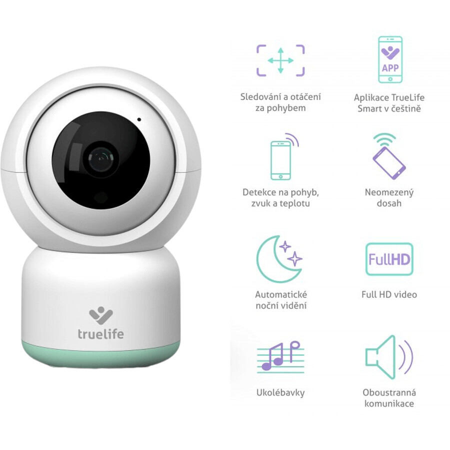 TrueLife NannyCam R3 Smart rotating nanny