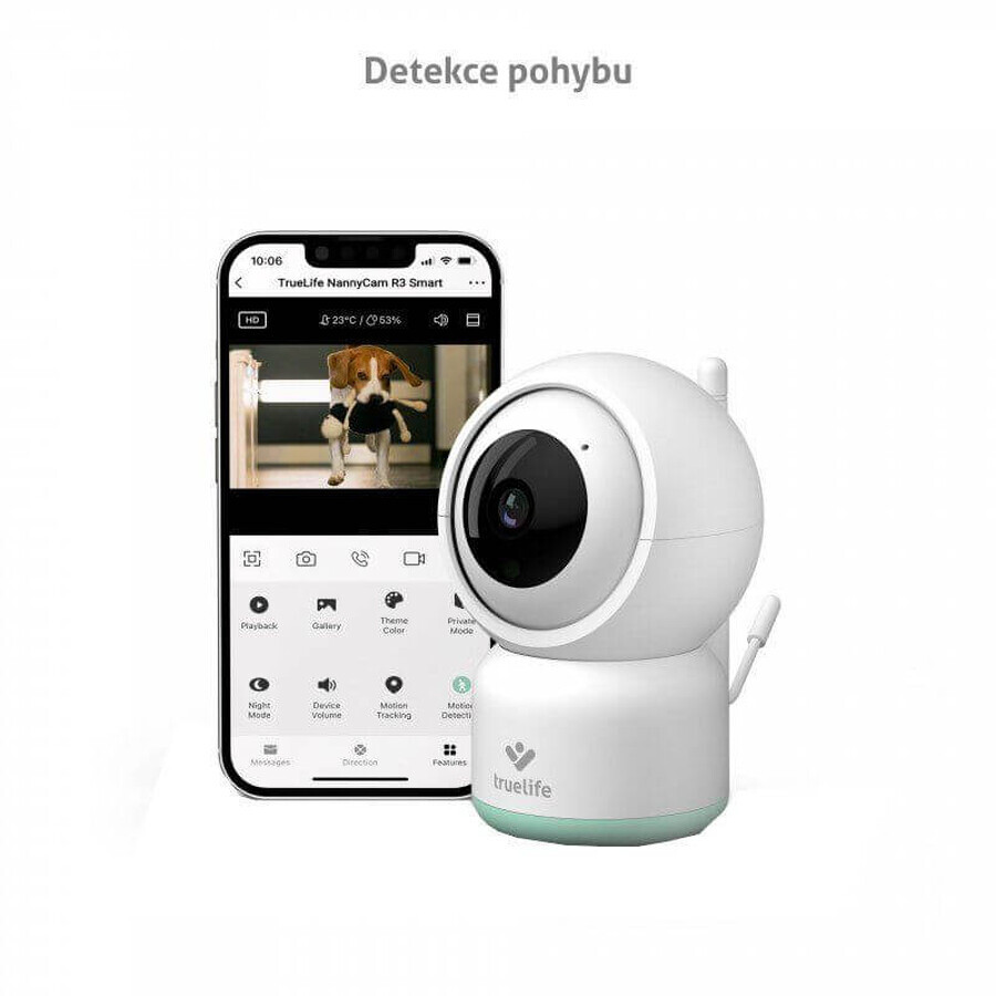 TrueLife NannyCam R3 Smart rotating nanny