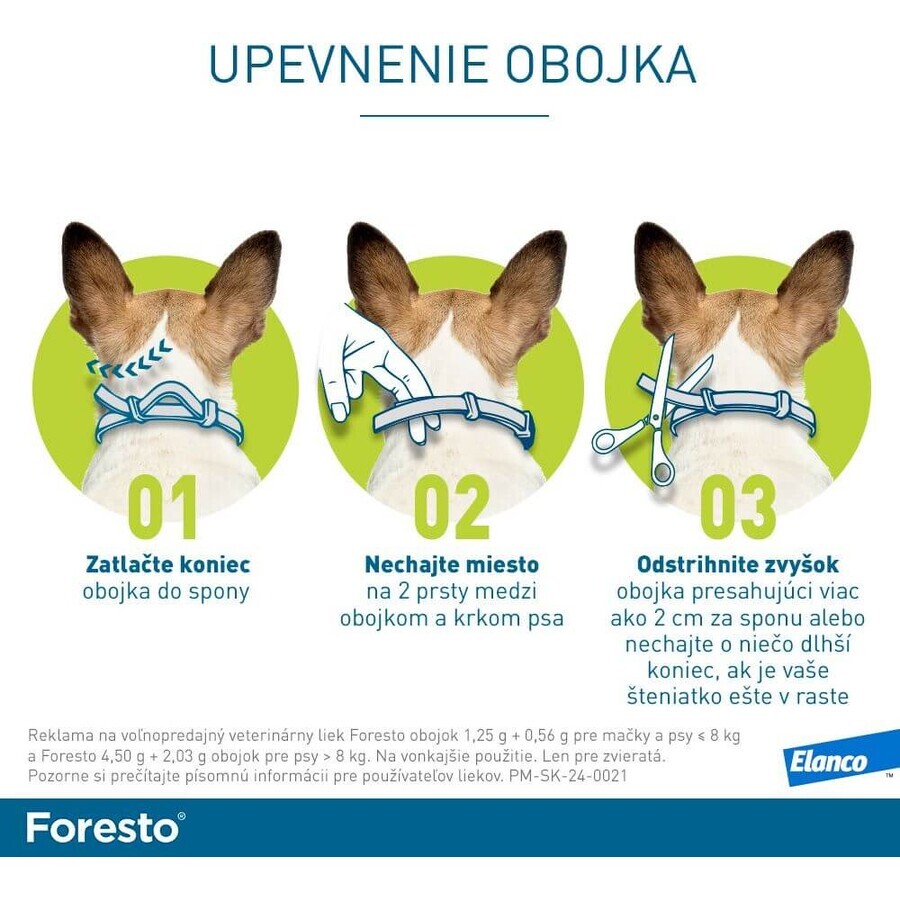 Foresto Collar for dogs over 8 kg 70 cm