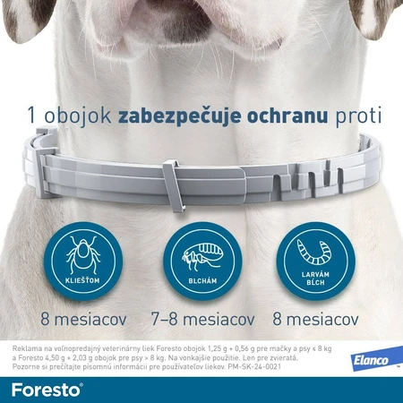 Foresto Collar for dogs over 8 kg 70 cm