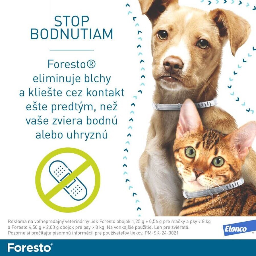 Foresto Collar for dogs over 8 kg 70 cm