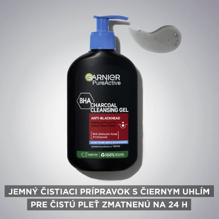 Garnier Pure Active Anti-Blackhead Cleansing Gel 250 ml