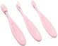 BabyOno Cepillo de dientes rojo 3 piezas