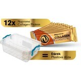 Nupreme Protein Bars in salted caramel plastic container 12 pieces