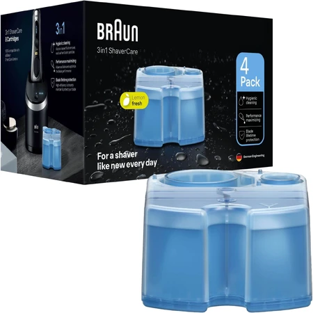 Braun Clean&Renew 4 cartuchos