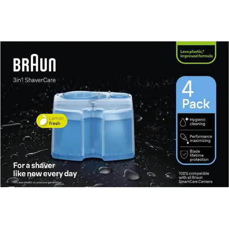 Braun Clean&Renew 4 cartuchos