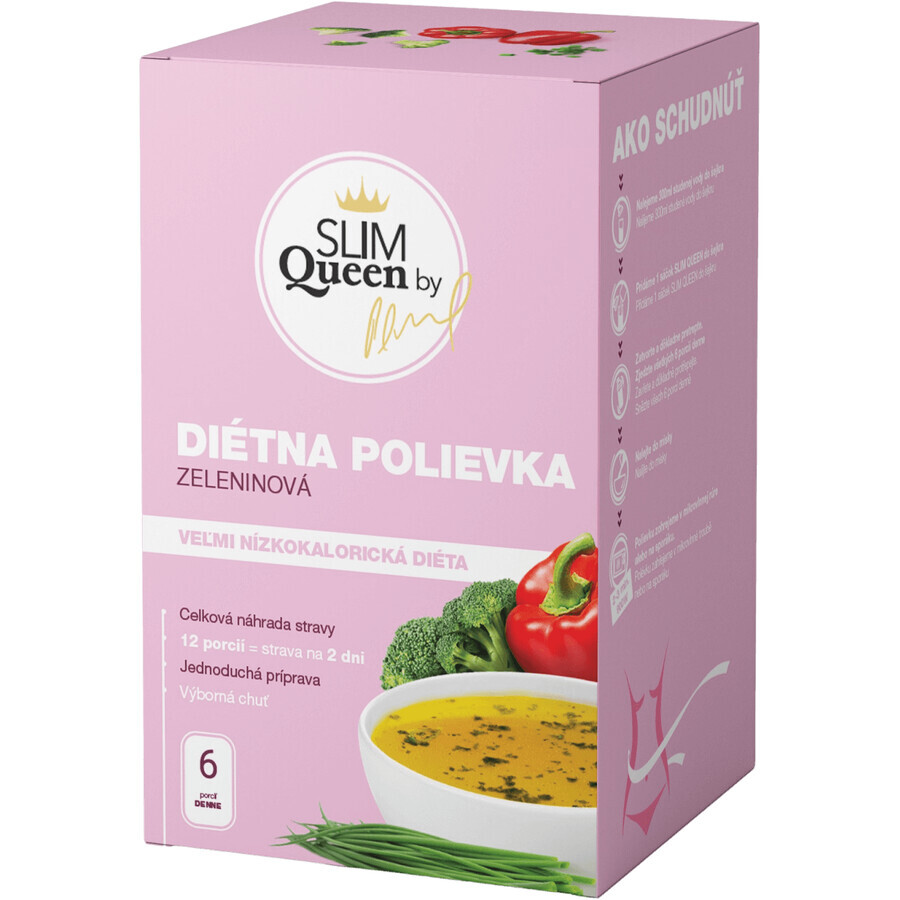 SLIM Queen Supă dietetică, legume 12 x 32 g