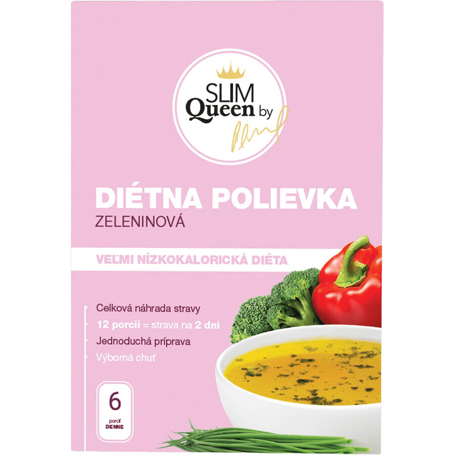 SLIM Queen Supă dietetică, legume 12 x 32 g