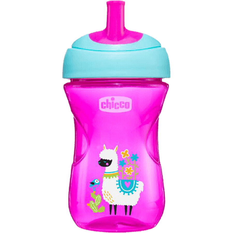 Acquista Chicco Chicco Advanced Cup con biberon rosa 12m+ 266 ml Chicco Chicco Advanced Cup con biberon rosa 12m+ 266 ml