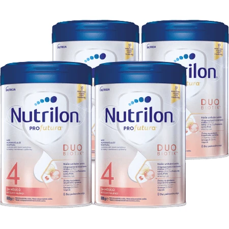 Nutrilon Profutura® DUOBIOTIK™ 4 UK leche para niños pequeños. 24 meses 4 x 800 g