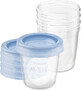 Tasses Philips Avent VIA avec couvercle, 5 x 180 ml