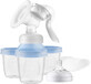 Philips Avent Extractor de leche manual con sistema de almacenamiento VIA 8 piezas