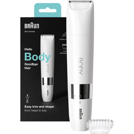Braun Body Minitrimmer BS1000 elektrische lichaamshaarverwijderaar