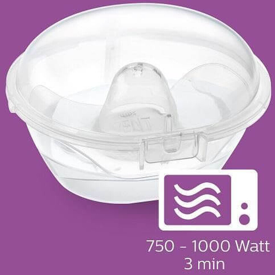 Philips Avent Protector mamelon mediu+ster.wrap 2 buc
