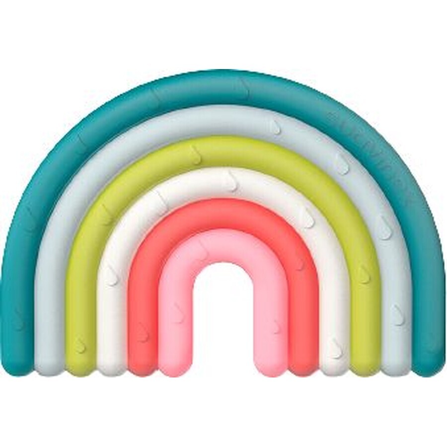 Suavinex Silizium-Beißring +0 m, farbig