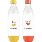 Sodastream Bottiglia per lavastoviglie fusibile arancione/giallo 2 pz.