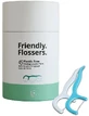 Natural family floss with toothpicks 45 pcs