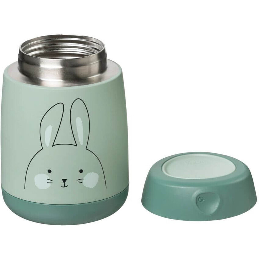 B. cutie Termos alimentar mini - iepuraș
