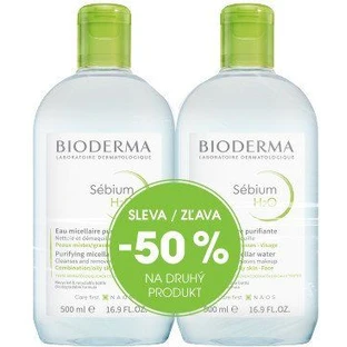 Bioderma Sébium H2O 1+1 Festival 2 x 500 ml