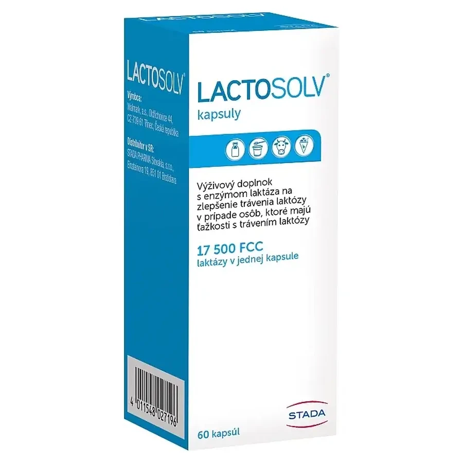 Lactosolv 17500 FCC, 60 gélules