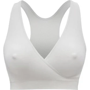 Maternity and nursing night bra Medela Keep Cool, white M