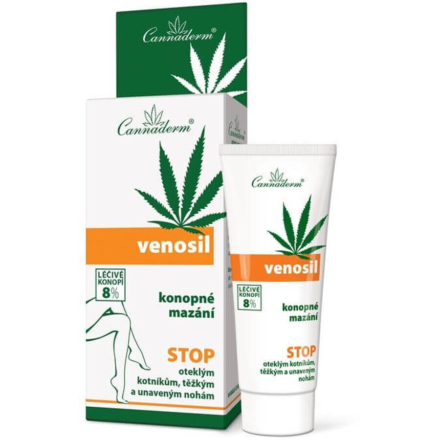 Cannaderm VENOSIL Hanf-Schmiermittel für müde Füße 100 ml