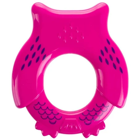 Canpol kids Serpiente con cascabel búho rosa