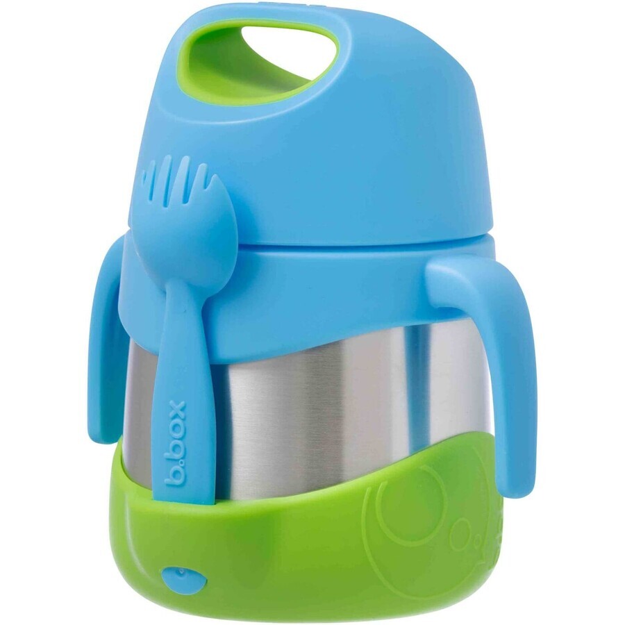 B. box Fork/spoon blue