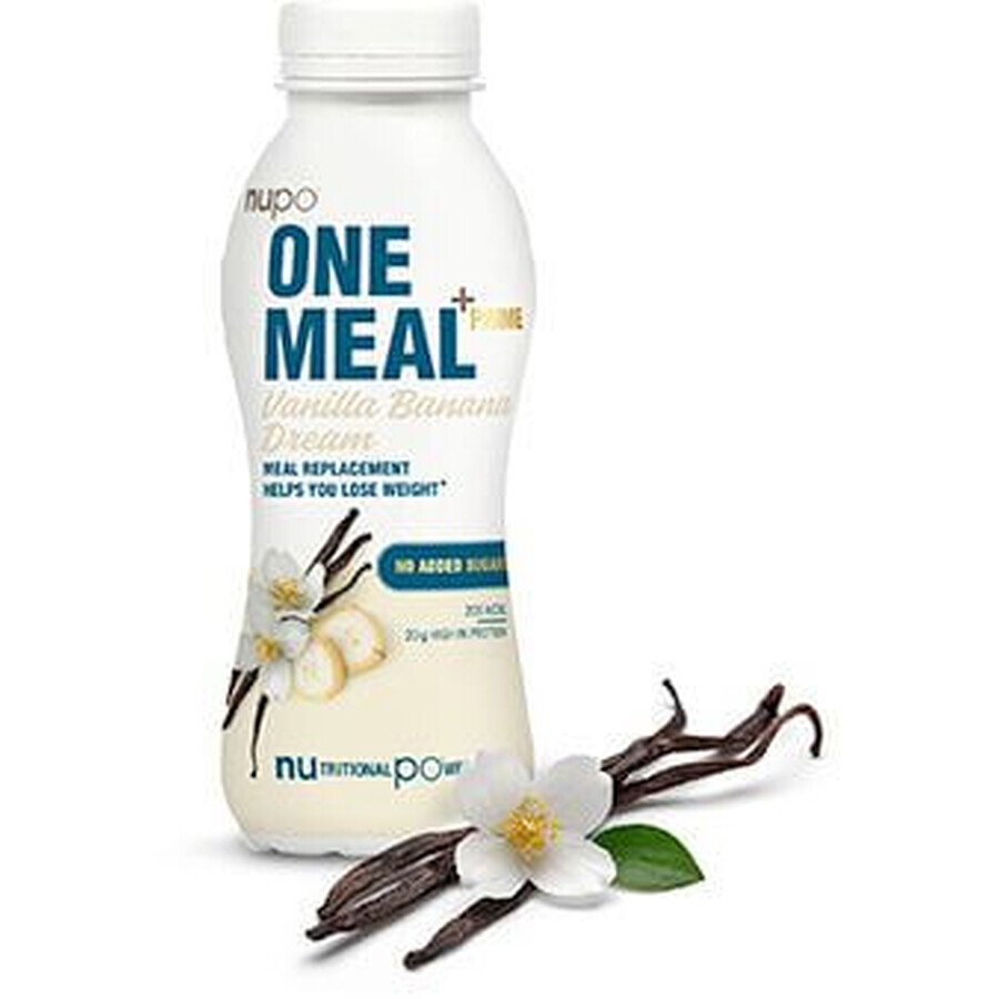 Nupo prêt à boire +PRIME Vanille/Banane 330 ml