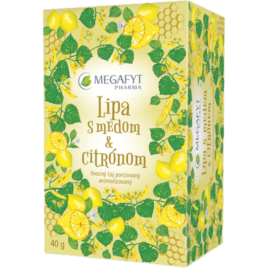Megafyt Lime with honey and lemon sachet 20 x 2 g