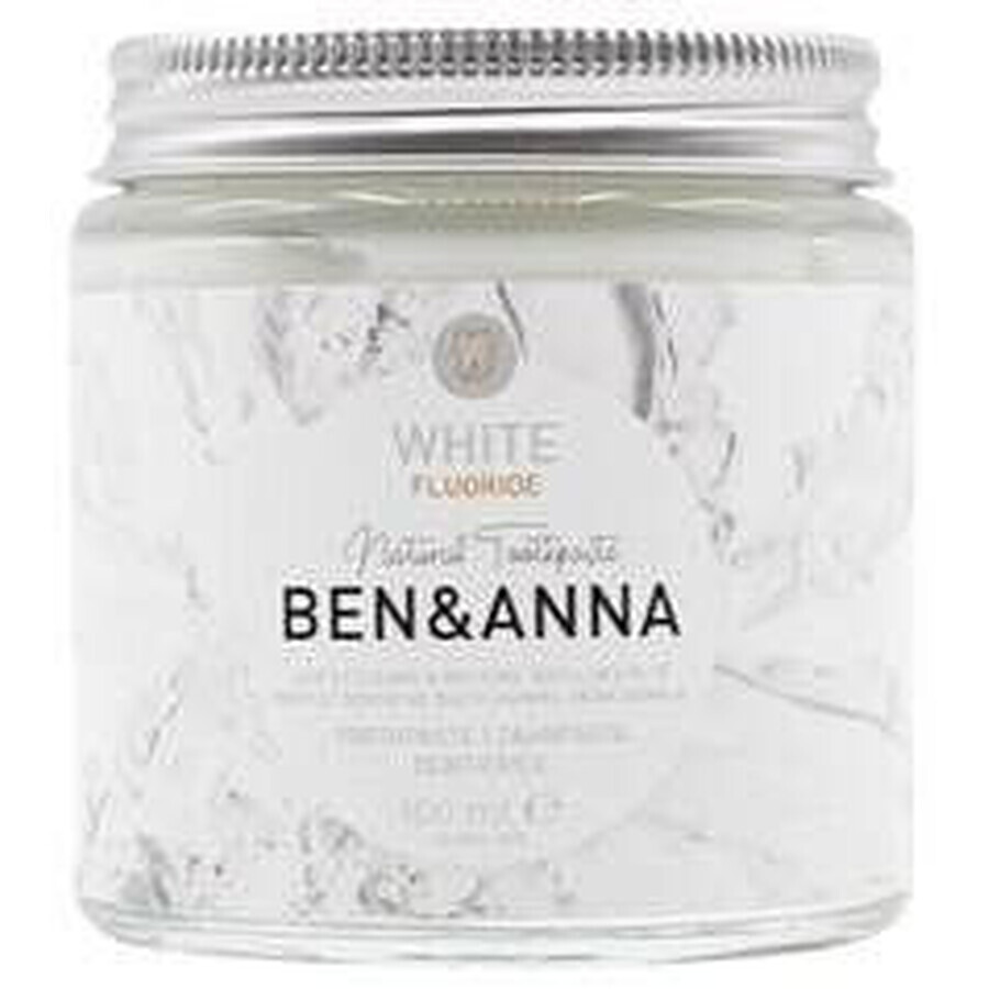 Ben & Anna White dentifrice fluoré 100 ml