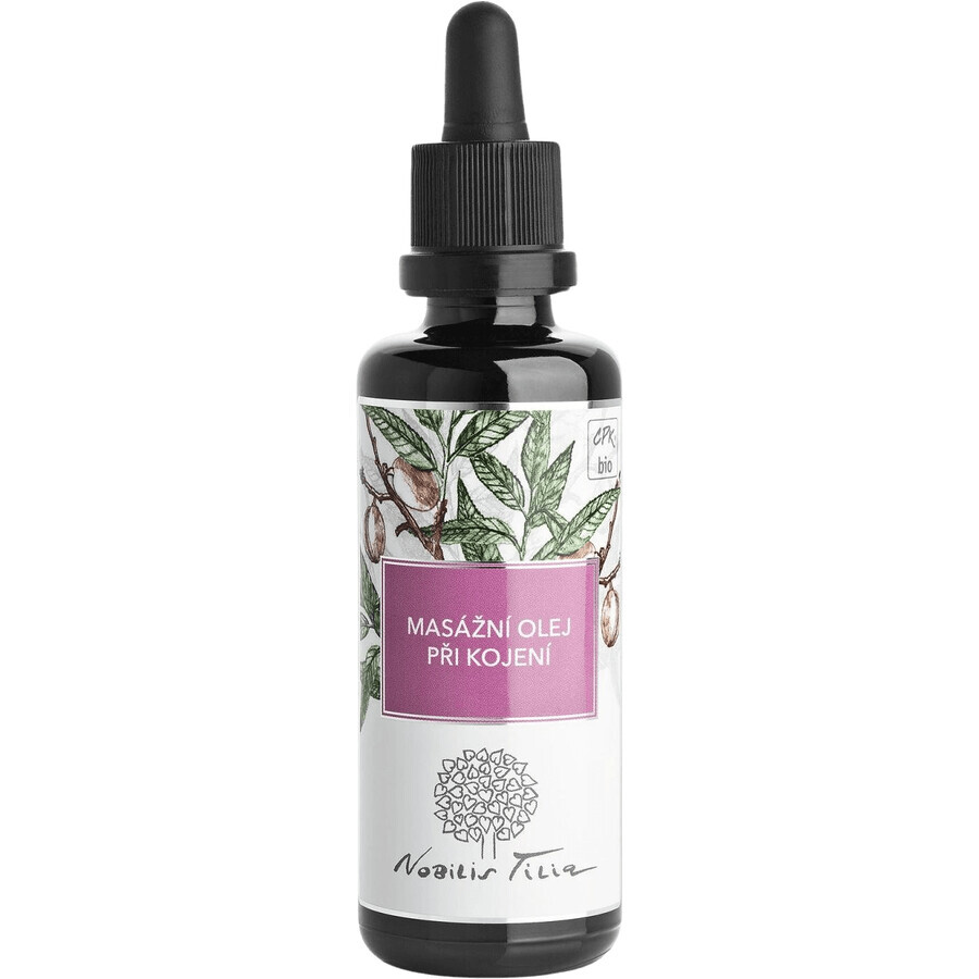Nobilis Tilia Olio per massaggi in allattamento 50 ml