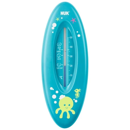 Termómetro de baño Nuk Ocean diferentes colores, 1x1 ud.