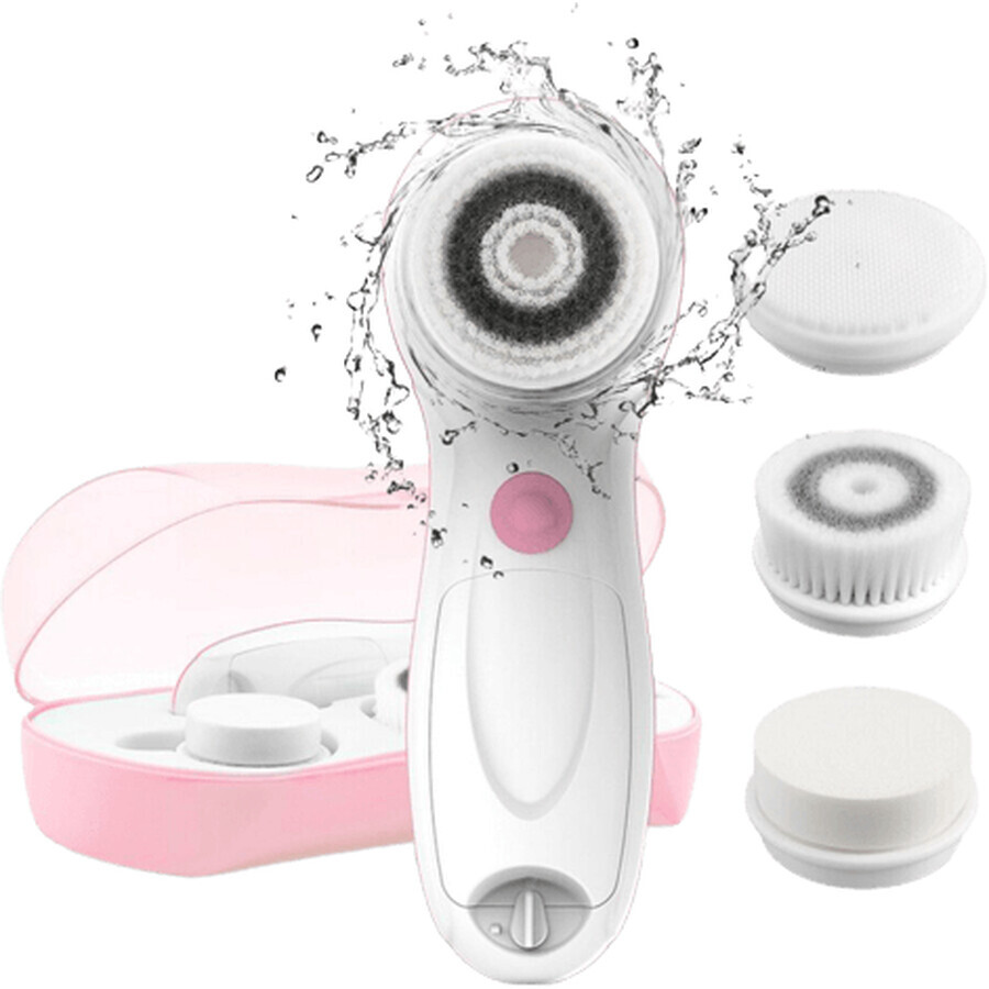 TouchBeauty 0759A 3in1 gezichtsreinigingsborstel roze