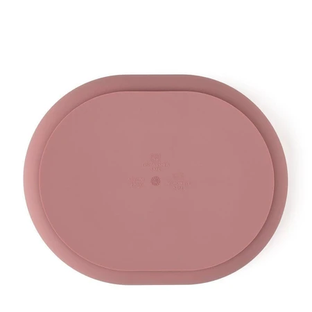Petite&Mars Take&Match Dusty Rose 6m+ ovaal siliconen deelbord