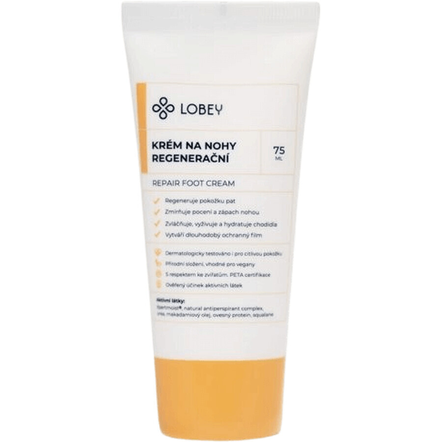 Lobey Crema piedi rigenerante 75 ml