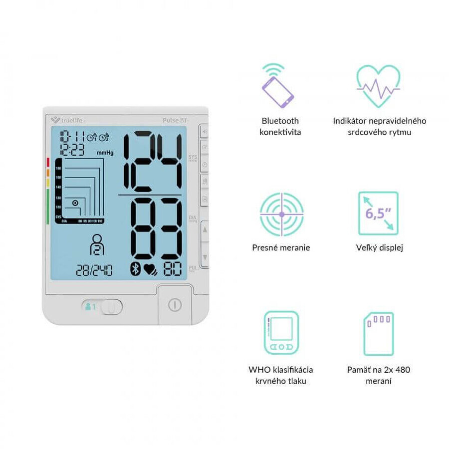Misuratore di pressione TrueLife Pulse BT BT