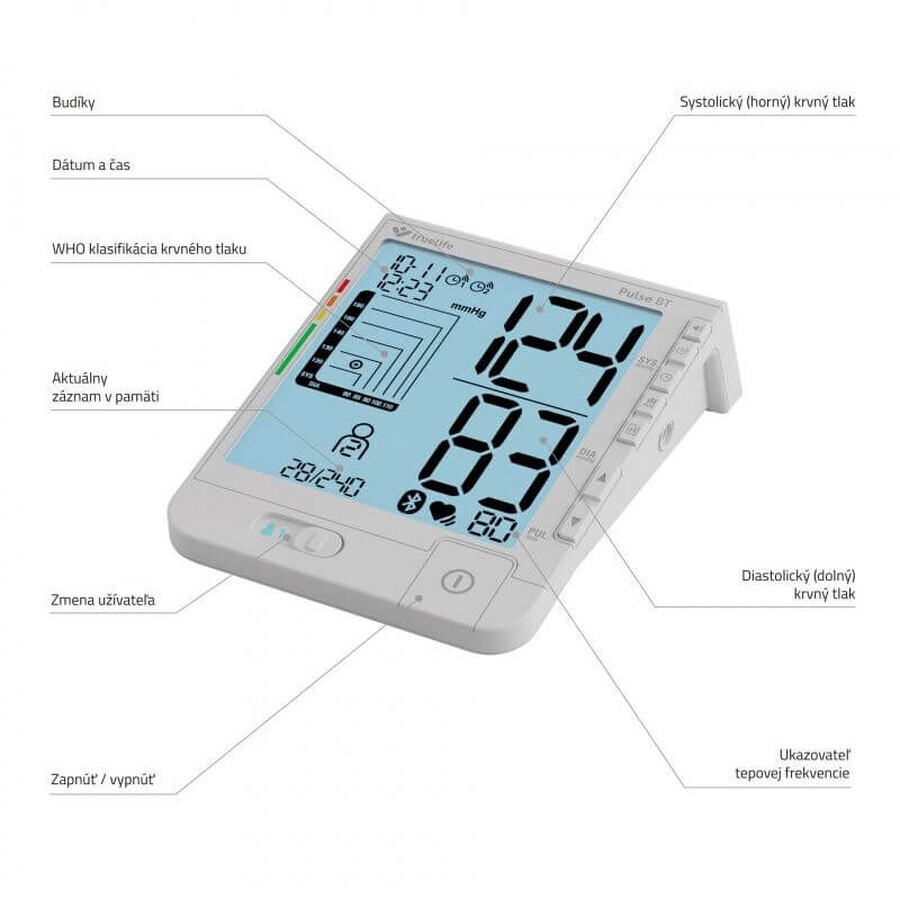 Misuratore di pressione TrueLife Pulse BT BT