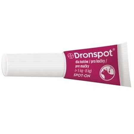 Dronspot 96mg/24 mg Grote katten spot-on 2 x 1,12 ml