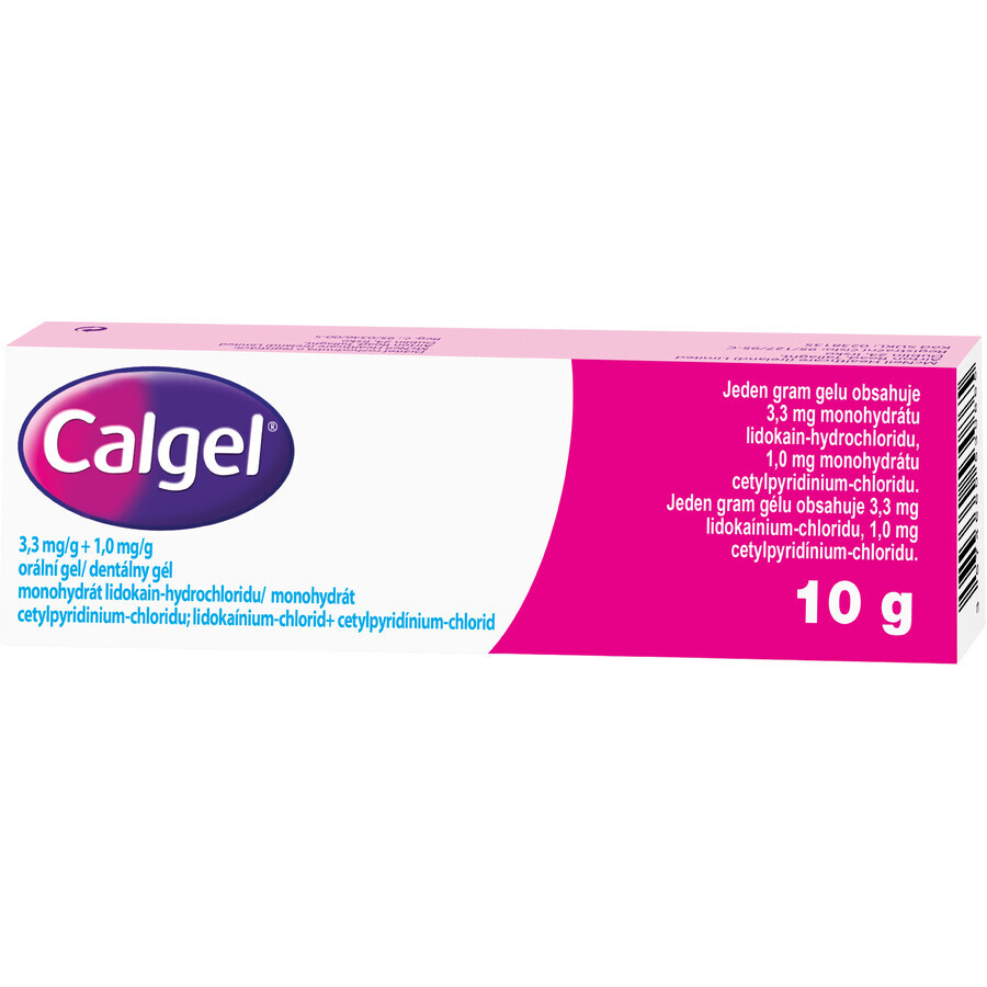 Gel dentaire Calgel, 10 g