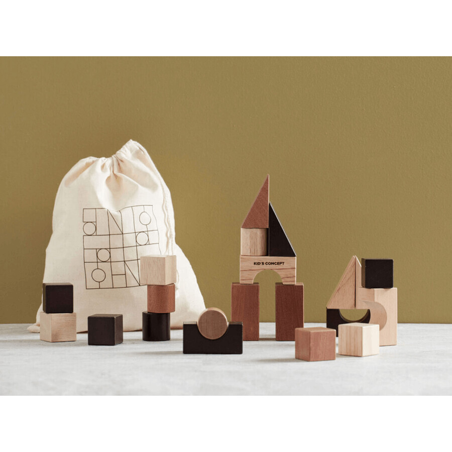 Kinderconcept Houten Kubussen Neo 21 stuks