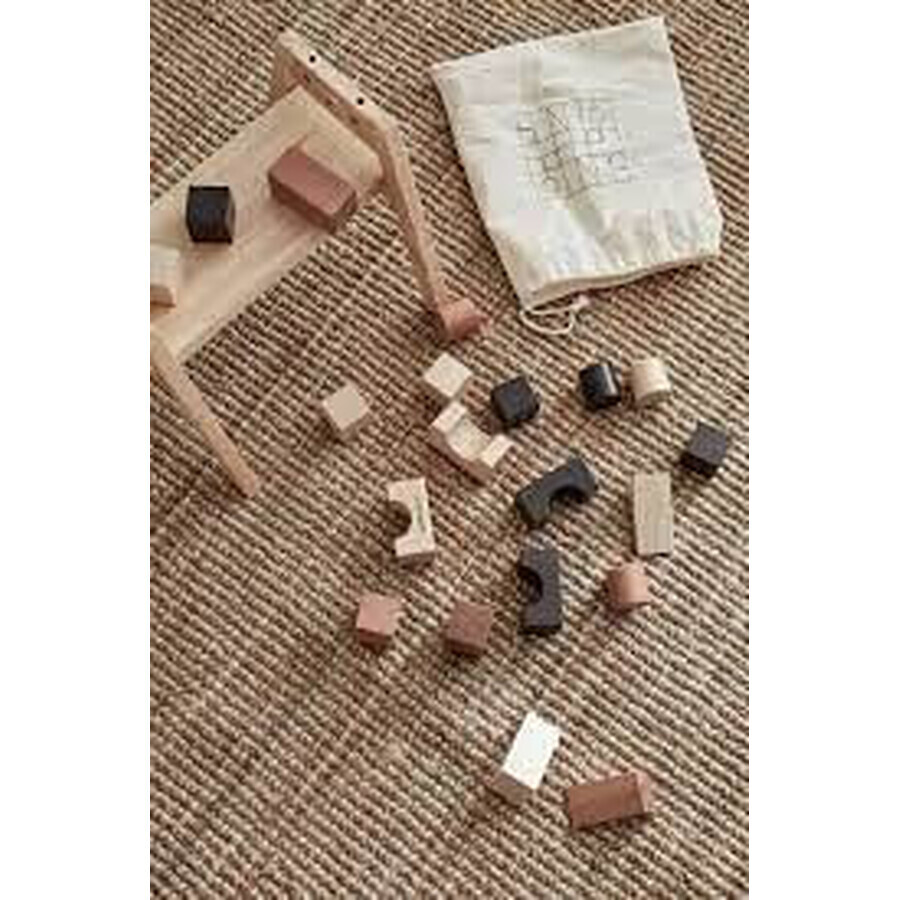 Kinderconcept Houten Kubussen Neo 21 stuks
