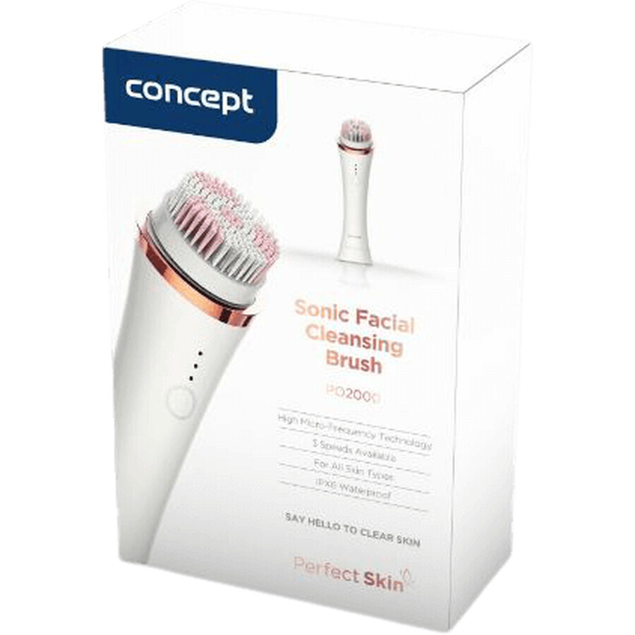 Spazzola sonica per la pulizia del viso Perfect Skin Concept PO2000