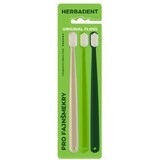 Toothbrush Herbadent Original FLOSS Tripplepack with ultra-fine tapered fibers. 3 pcs.